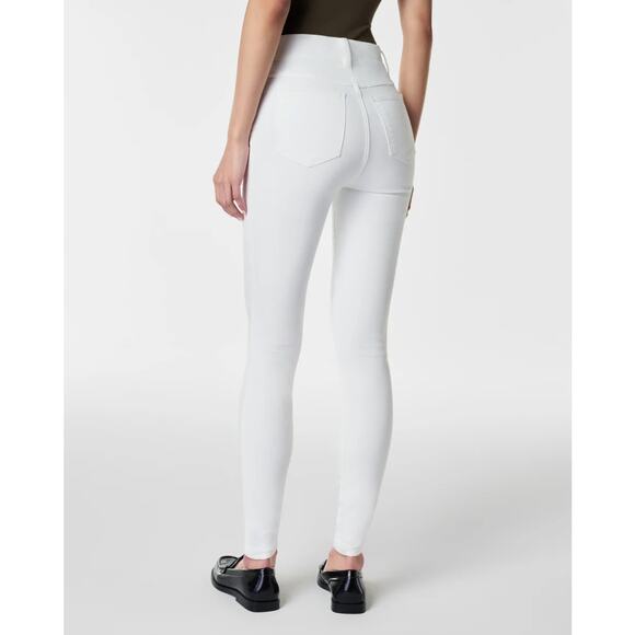 SPANX SPANXshape EveryWear Ankle Skinny Jeans White Medium - Picture 2 of 8